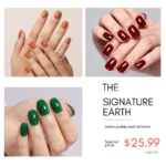 The Signature Earth Bundle | 3 Sets of Non-UV Gel Nail Wraps (Salon-Quality)