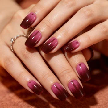 Ombre uv-free gel nail strips