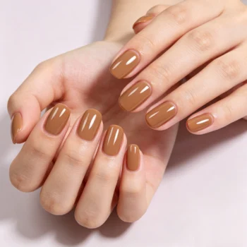 Brown & Coffee UV-Free Gel Nail Wraps