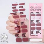 BSA-0267.No UV Lamp Needed Nail Wraps