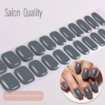 BSA-0212 Elegant Solids UV-Free Gel Nail Wraps