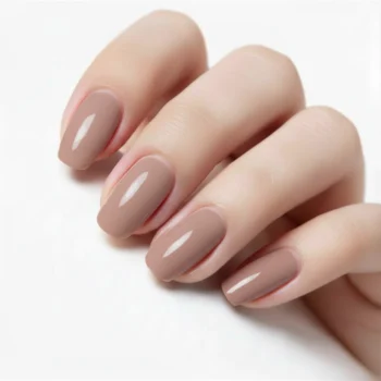 Misty Taupe UV-Free Gel Nail Wraps