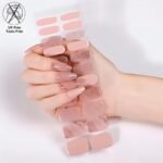 BSA-0344 Ombre uv-free gel nail strips
