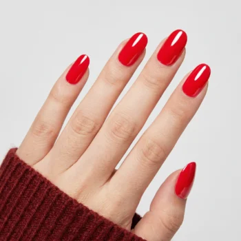 RED UV-FREE GEL NAIL WRAPS