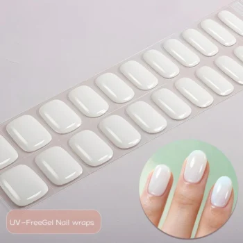 Cloud Whisper UV-Free Gel Nail Wraps